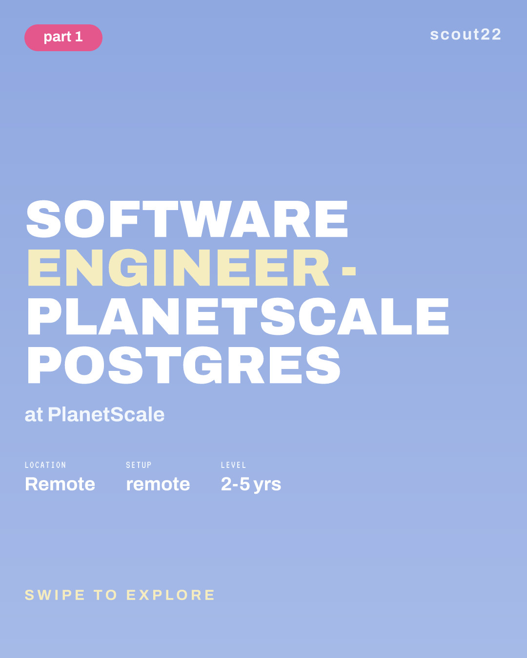 Software Engineer - PlanetScale Postgres at PlanetScale