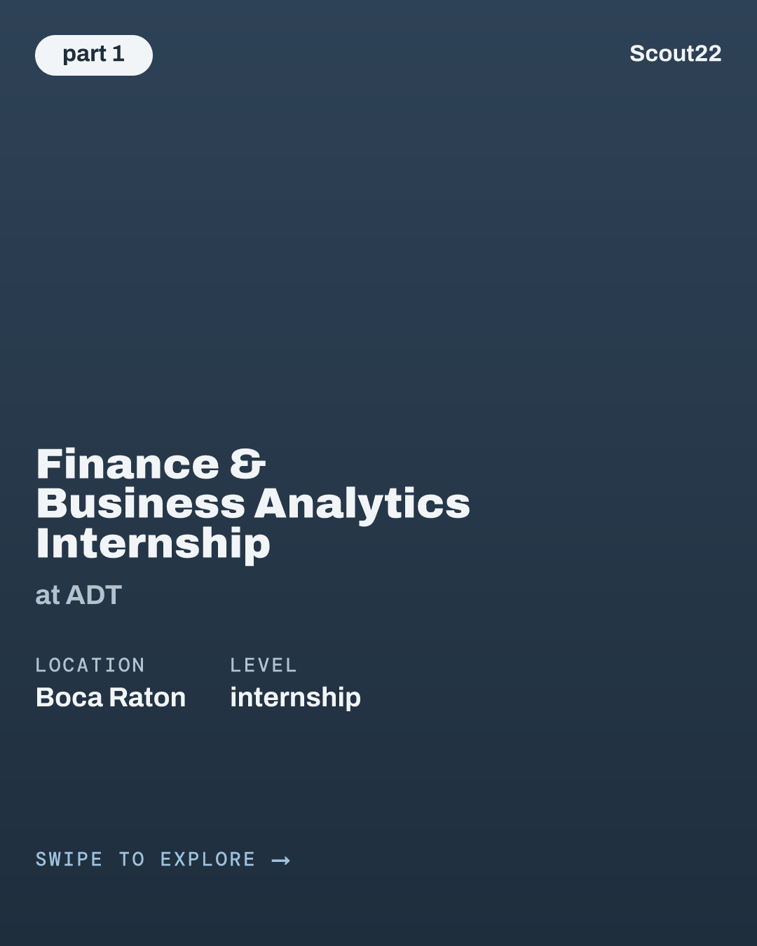 Finance & Business Analytics Internship at ADT