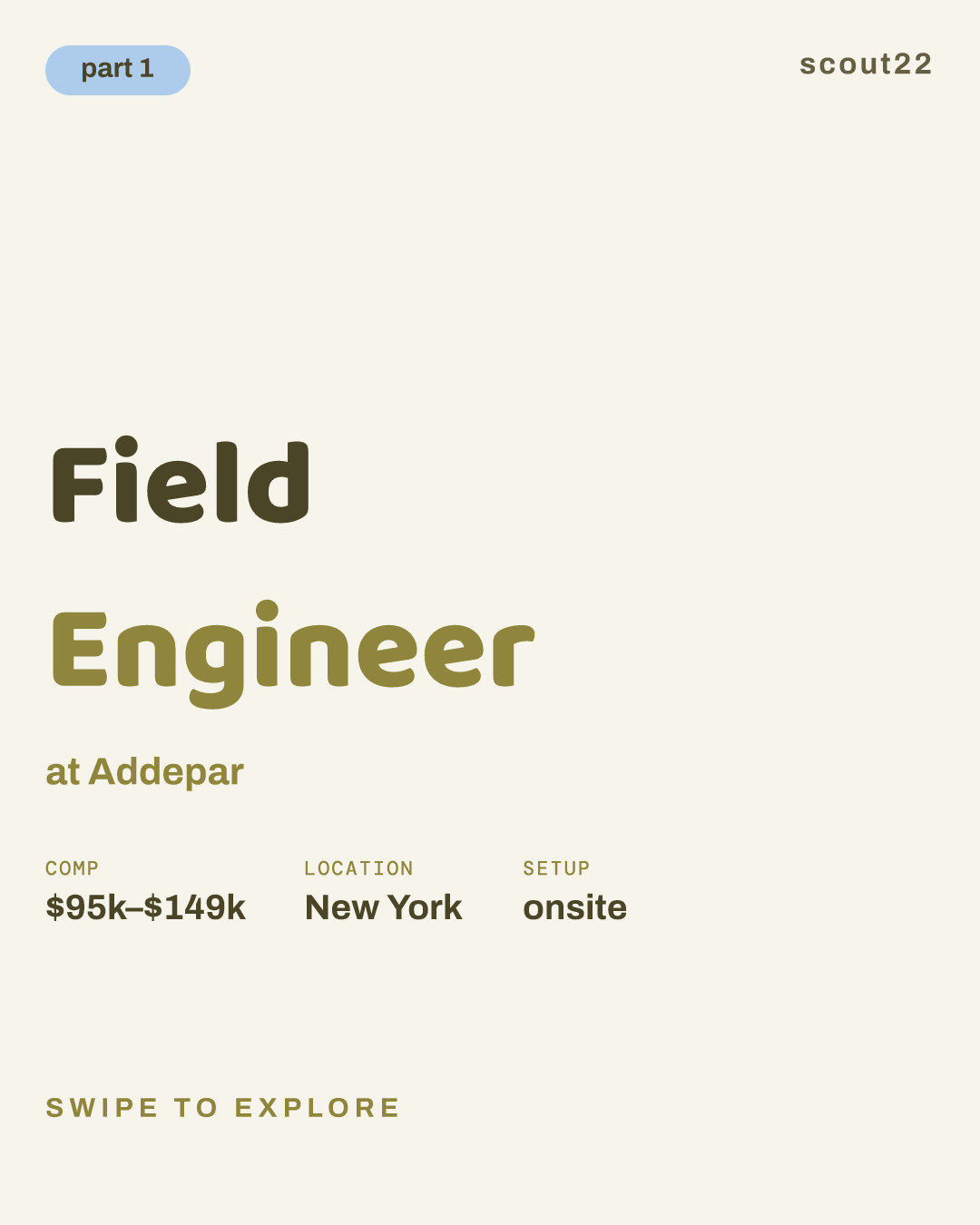 Field Engineer at Addepar