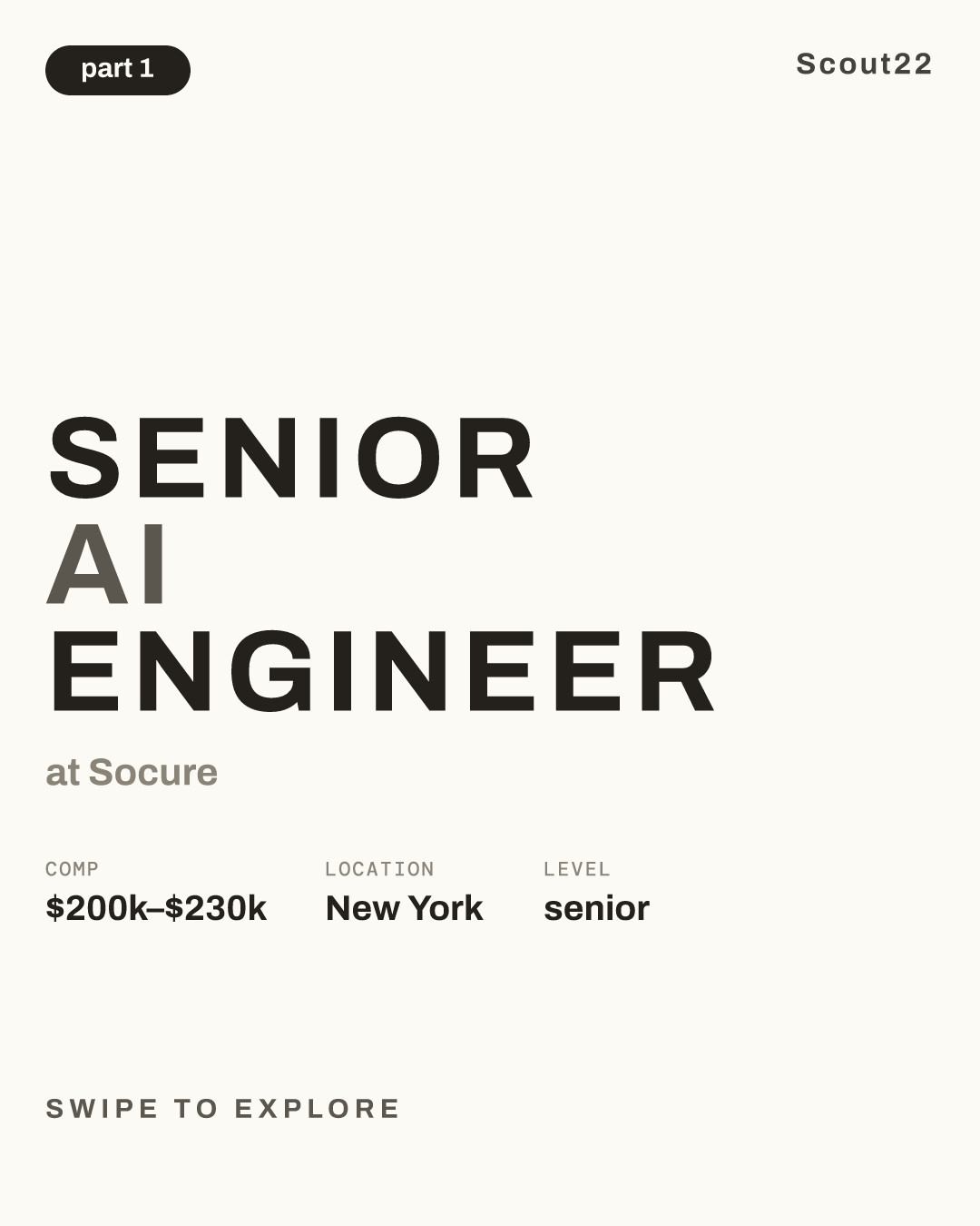 Senior AI Engineer at Socure
