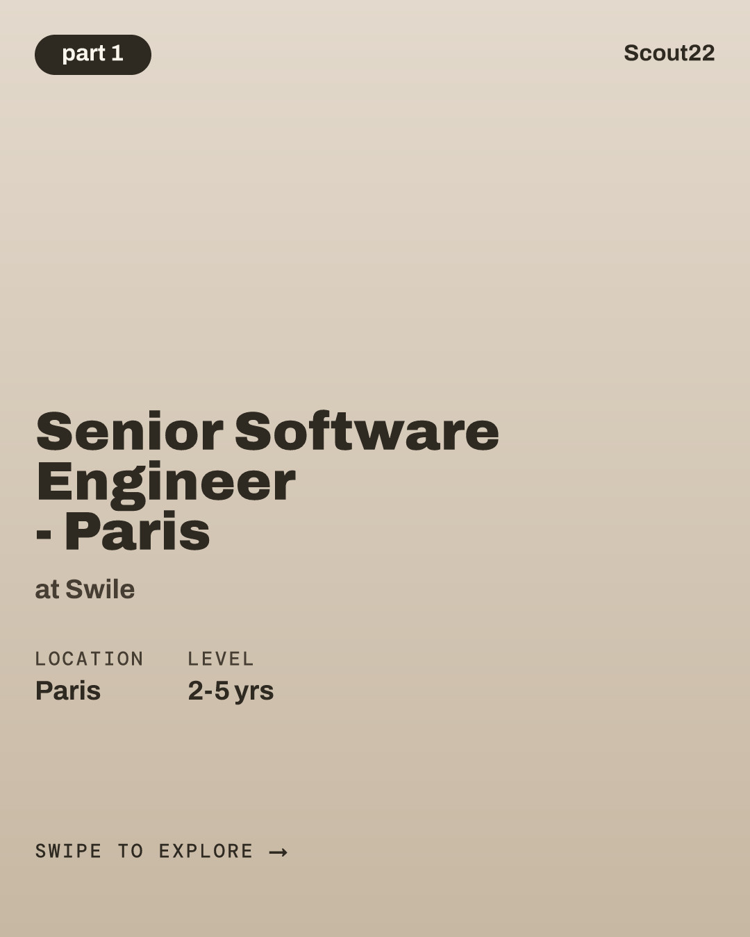 Senior Software Engineer - Paris at Swile