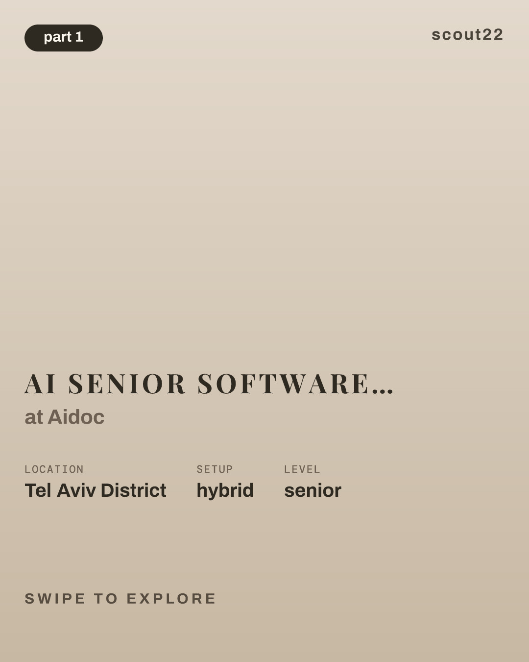 AI Senior Software Engineer, ML Platform at Aidoc