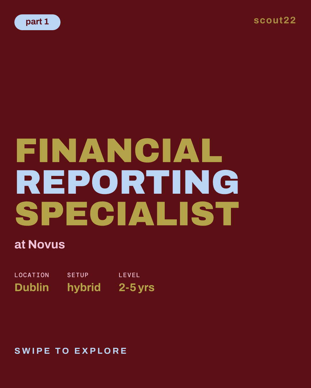Financial Reporting Specialist at Novus