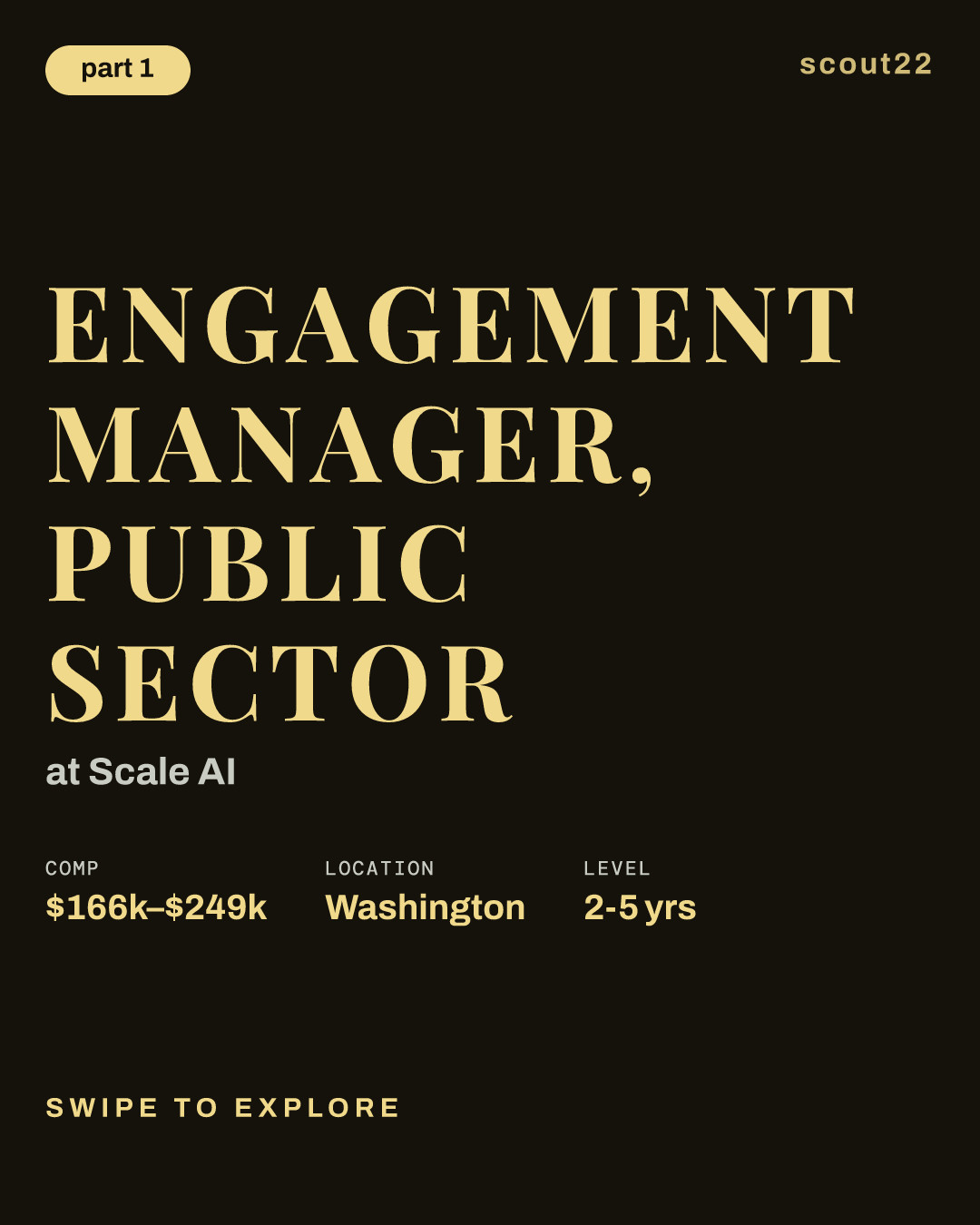 Engagement Manager, Public Sector at Scale AI