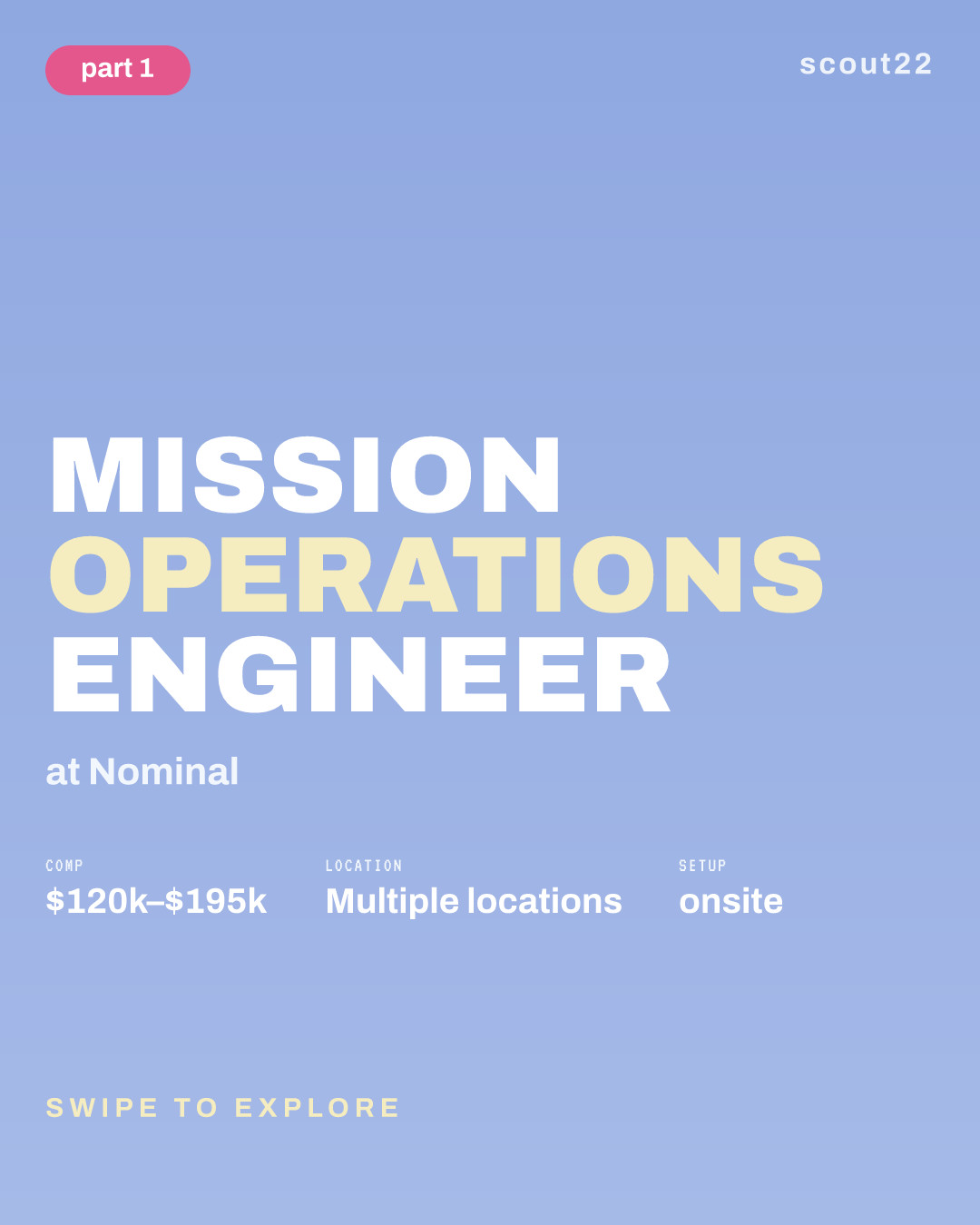 Mission Operations Engineer at Nominal