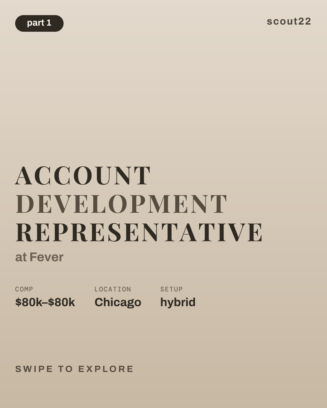 Account Development Representative at Fever