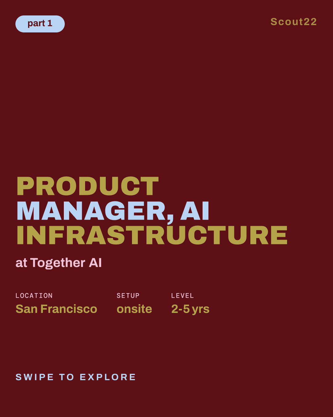 Product Manager, AI Infrastructure at Together AI