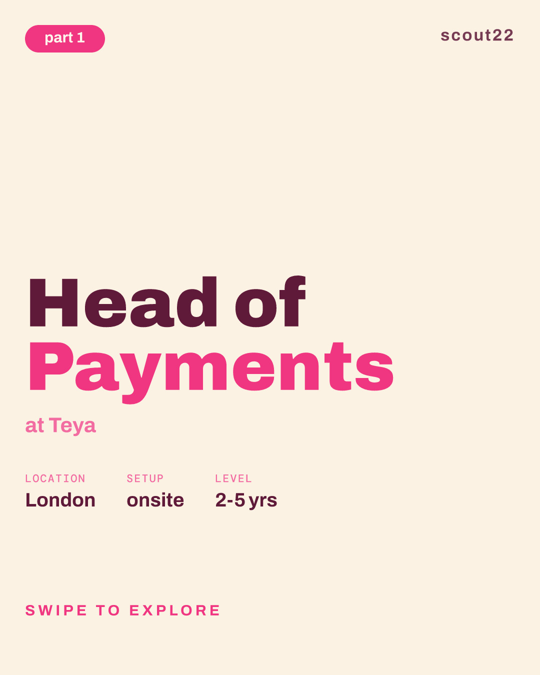 Head of Payments at Teya