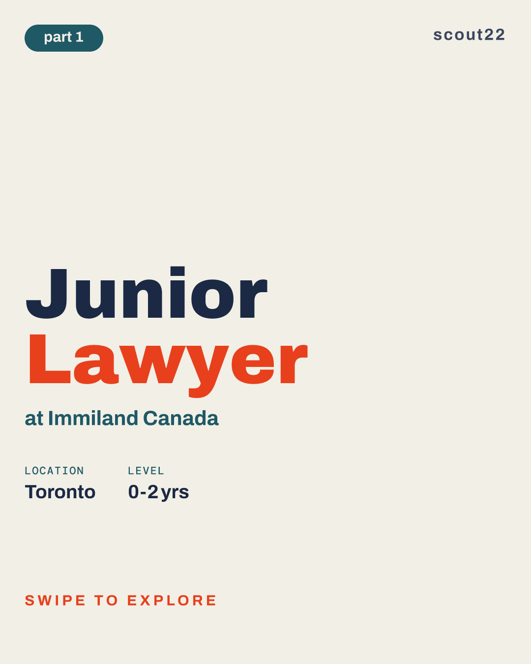 Junior Lawyer at Immiland Canada