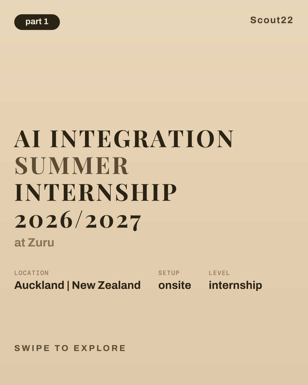 AI Integration Summer Internship 2026/2027 at Zuru