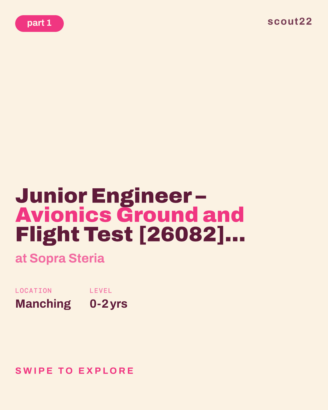Junior Engineer – Avionics Ground and Flight Test [26082]  (M/W/D) at Sopra Steria