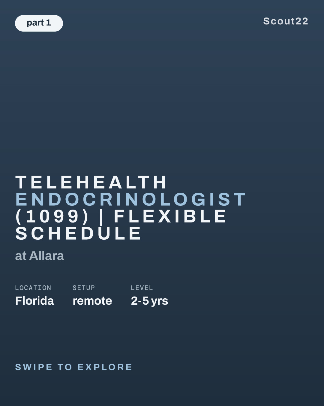 Telehealth Endocrinologist (1099) | Flexible Schedule at Allara