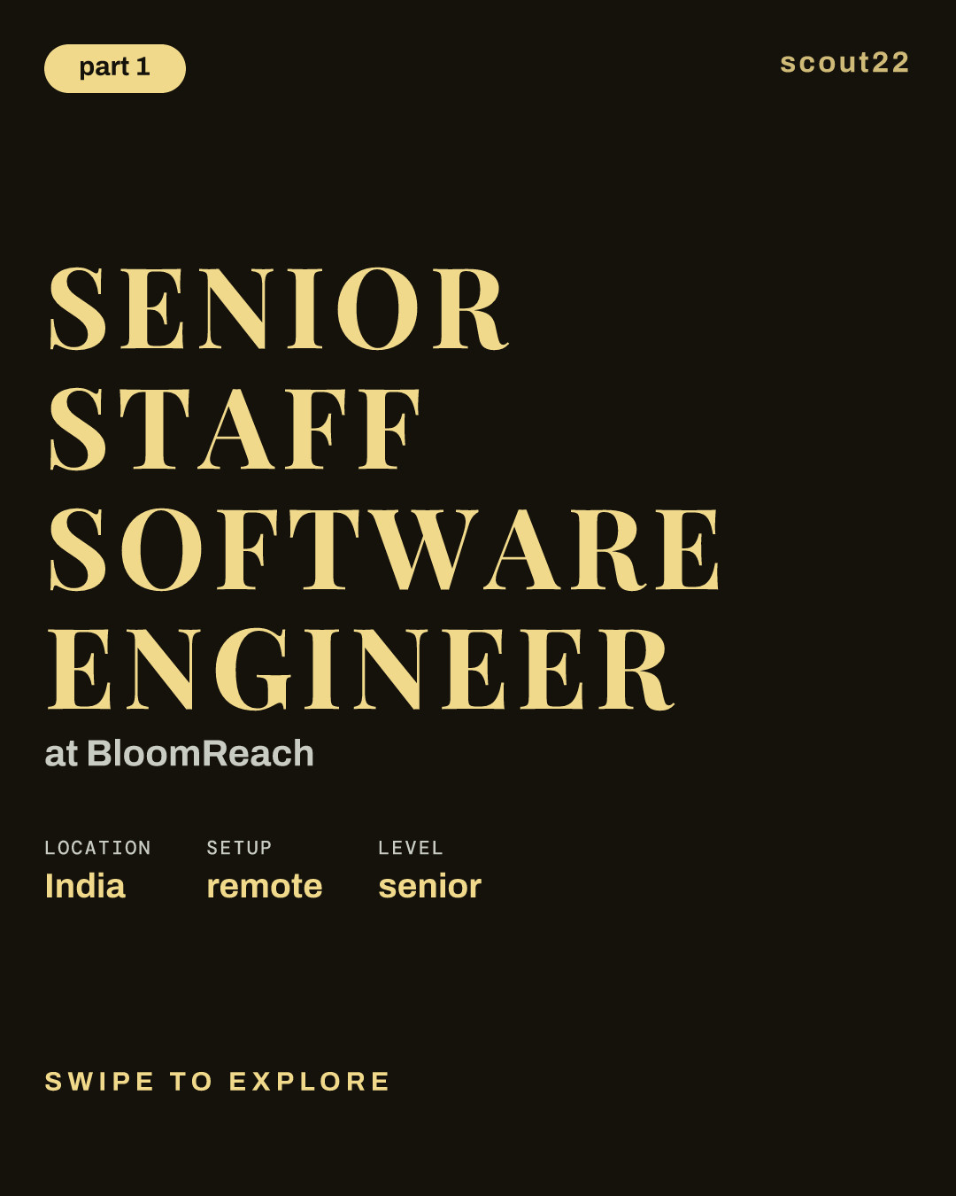 Senior Staff Software Engineer at BloomReach