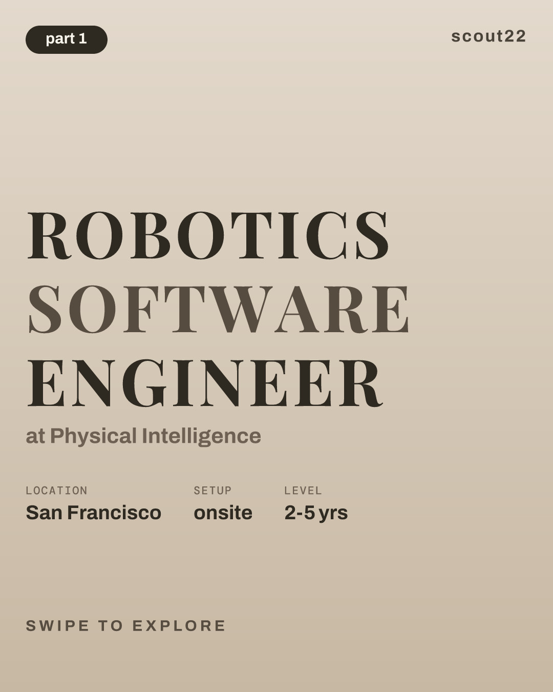 Robotics Software Engineer at Physical Intelligence