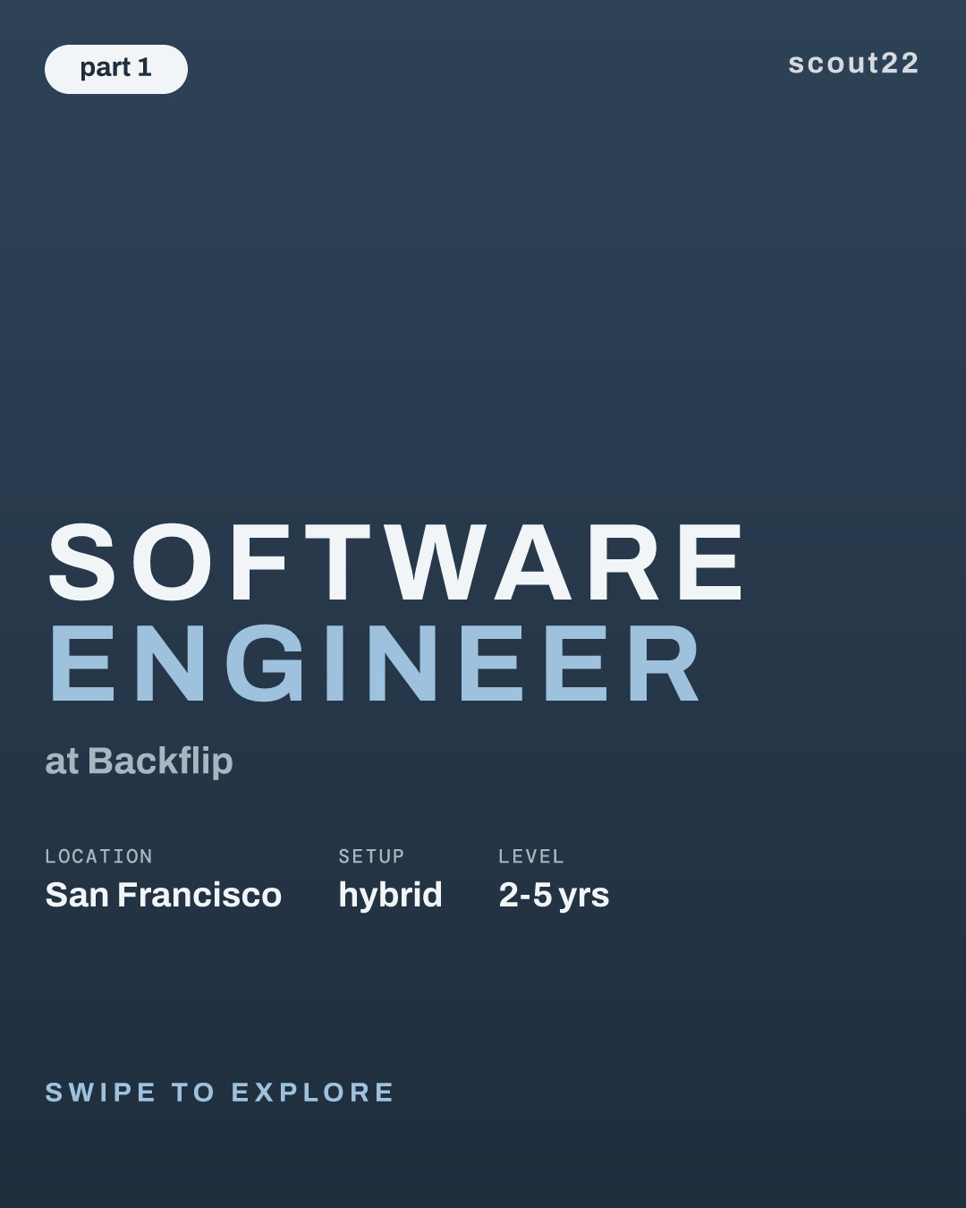 Software Engineer at Backflip