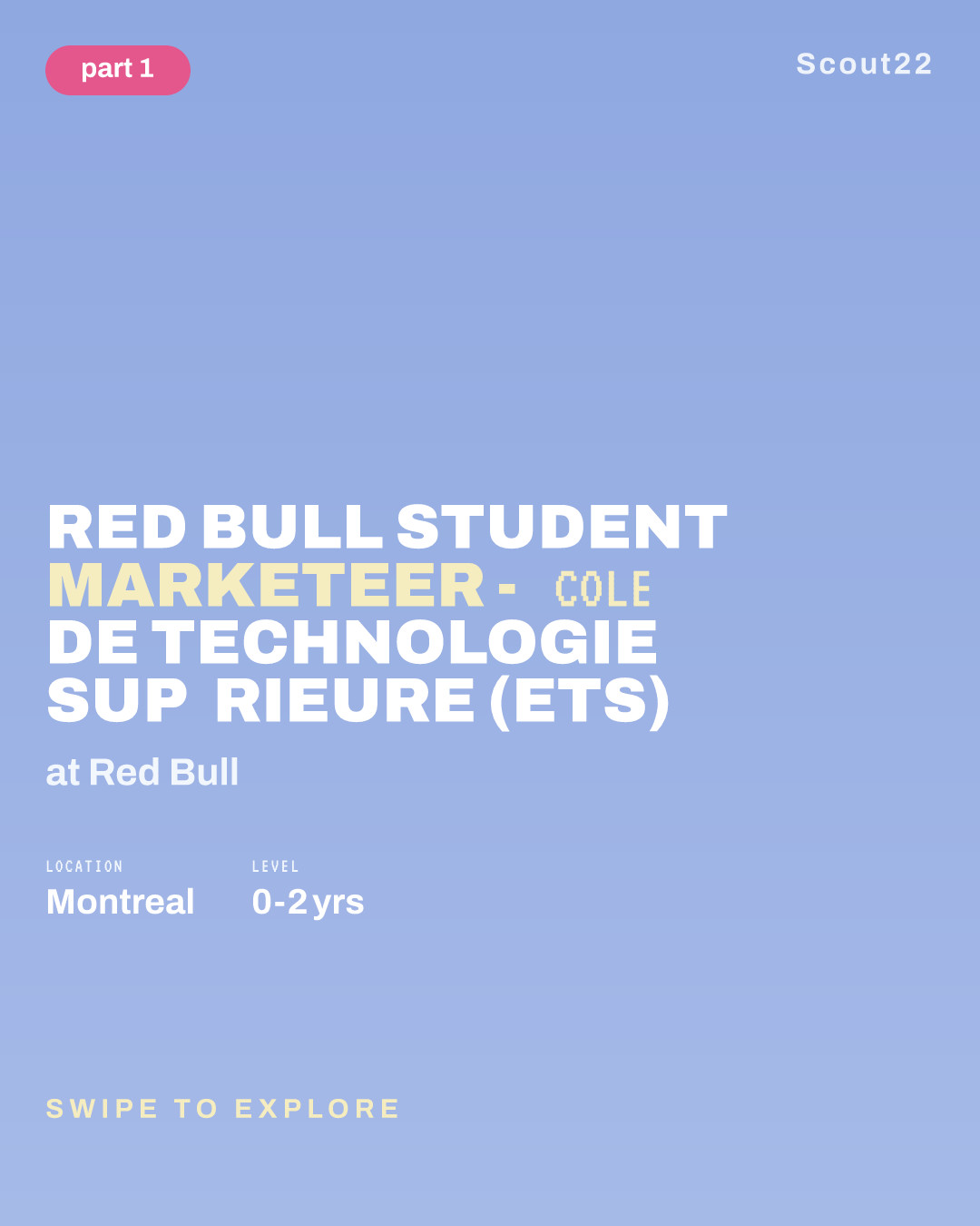 Red Bull Student Marketeer - École de Technologie Supérieure (ETS) at Red Bull