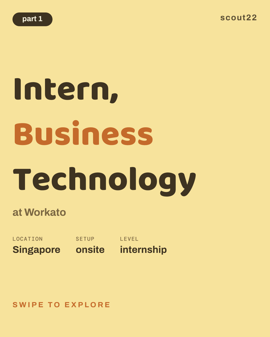 Intern, Business Technology at Workato