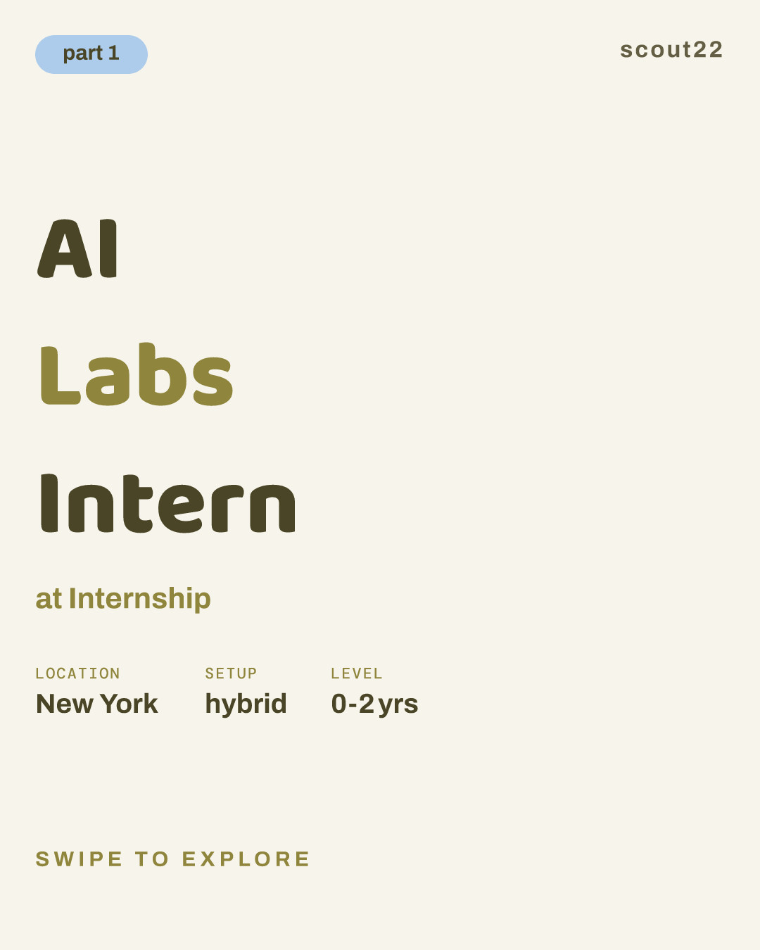 AI Labs Intern at Internship