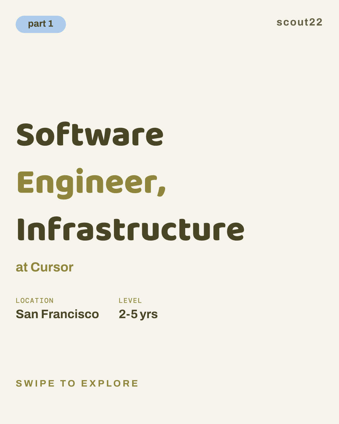 Software Engineer, Infrastructure at Cursor