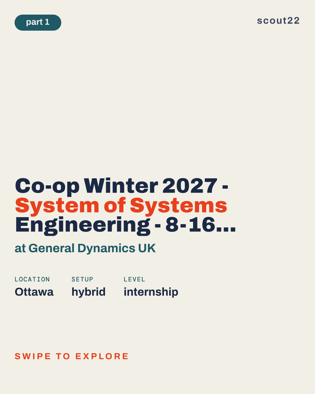 Co-op Winter 2027 - System of Systems Engineering - 8-16 Months at General Dynamics UK