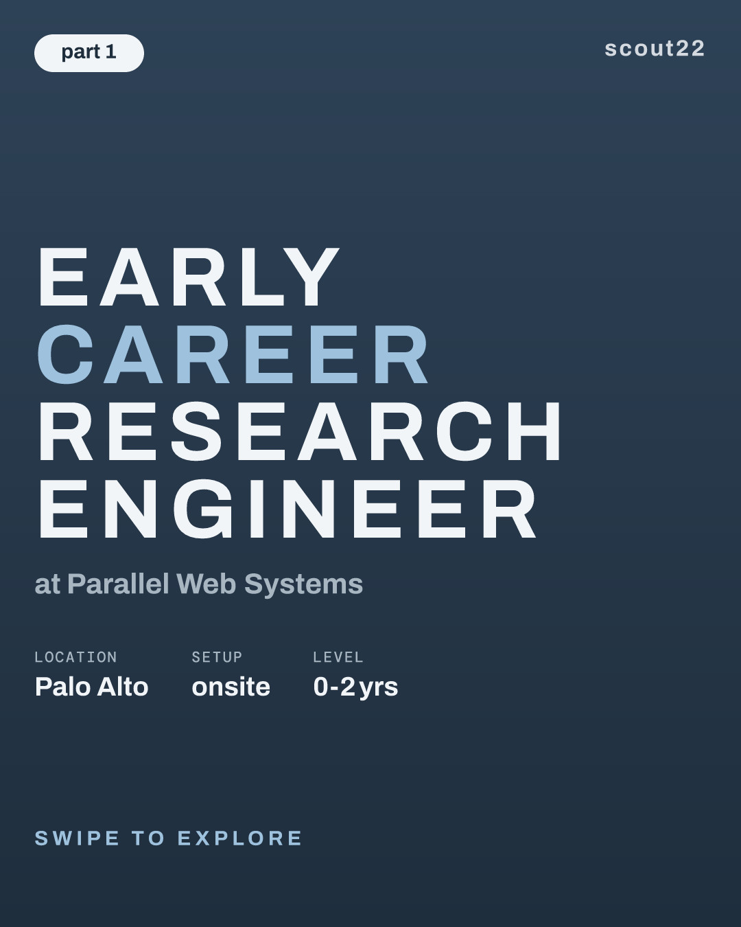 Early Career Research Engineer at Parallel Web Systems