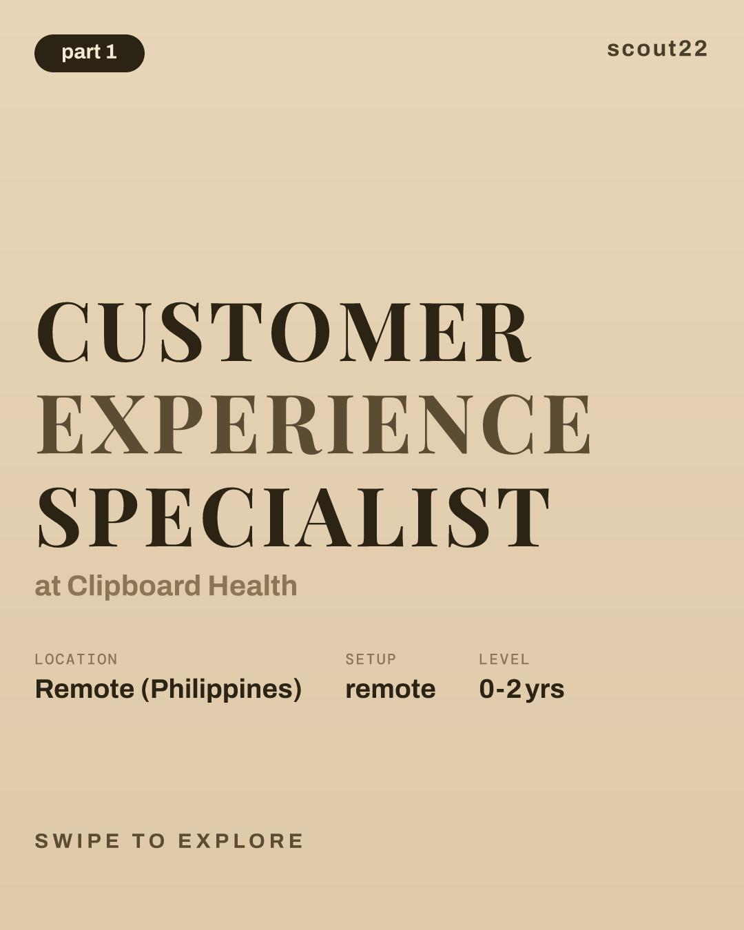 Customer Experience Specialist at Clipboard Health