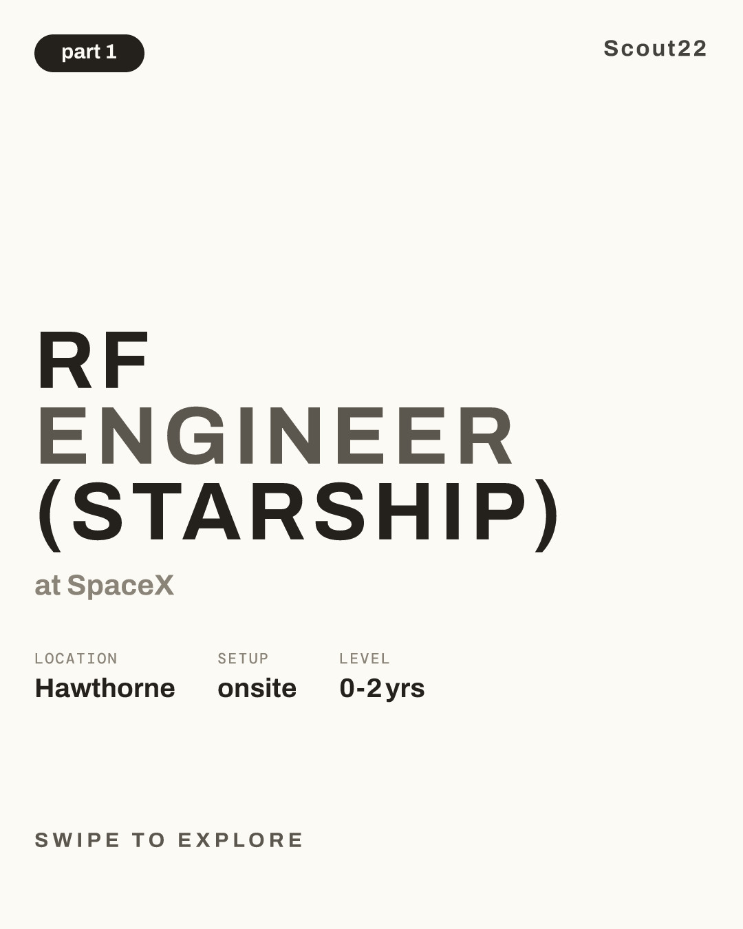 RF Engineer (Starship) at SpaceX