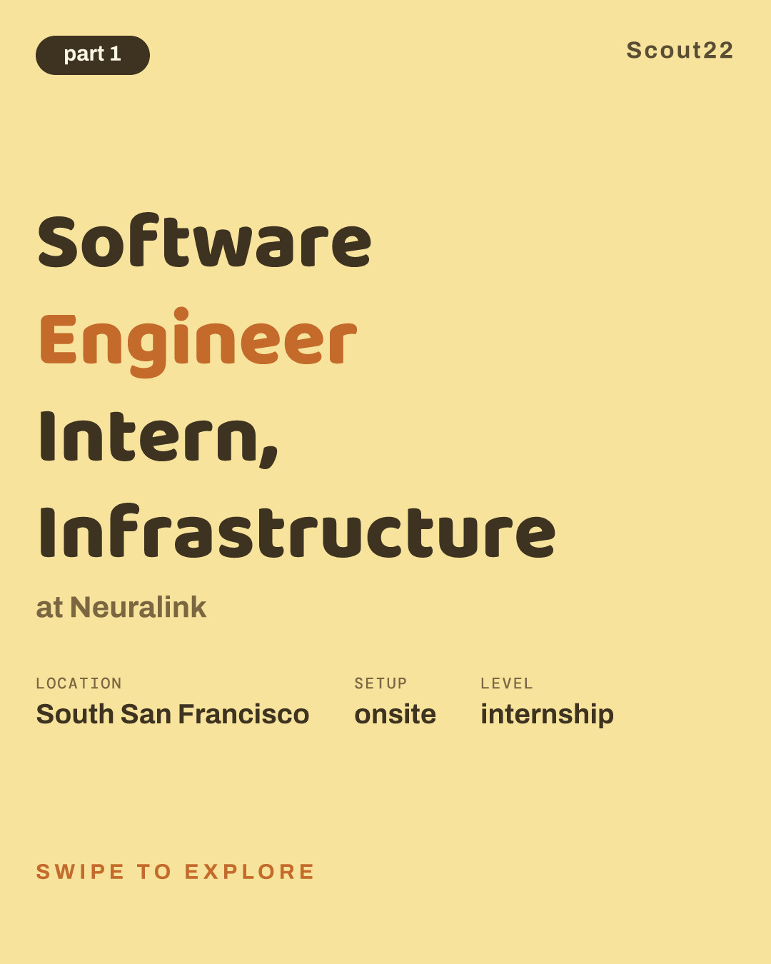 Software Engineer Intern, Infrastructure at Neuralink