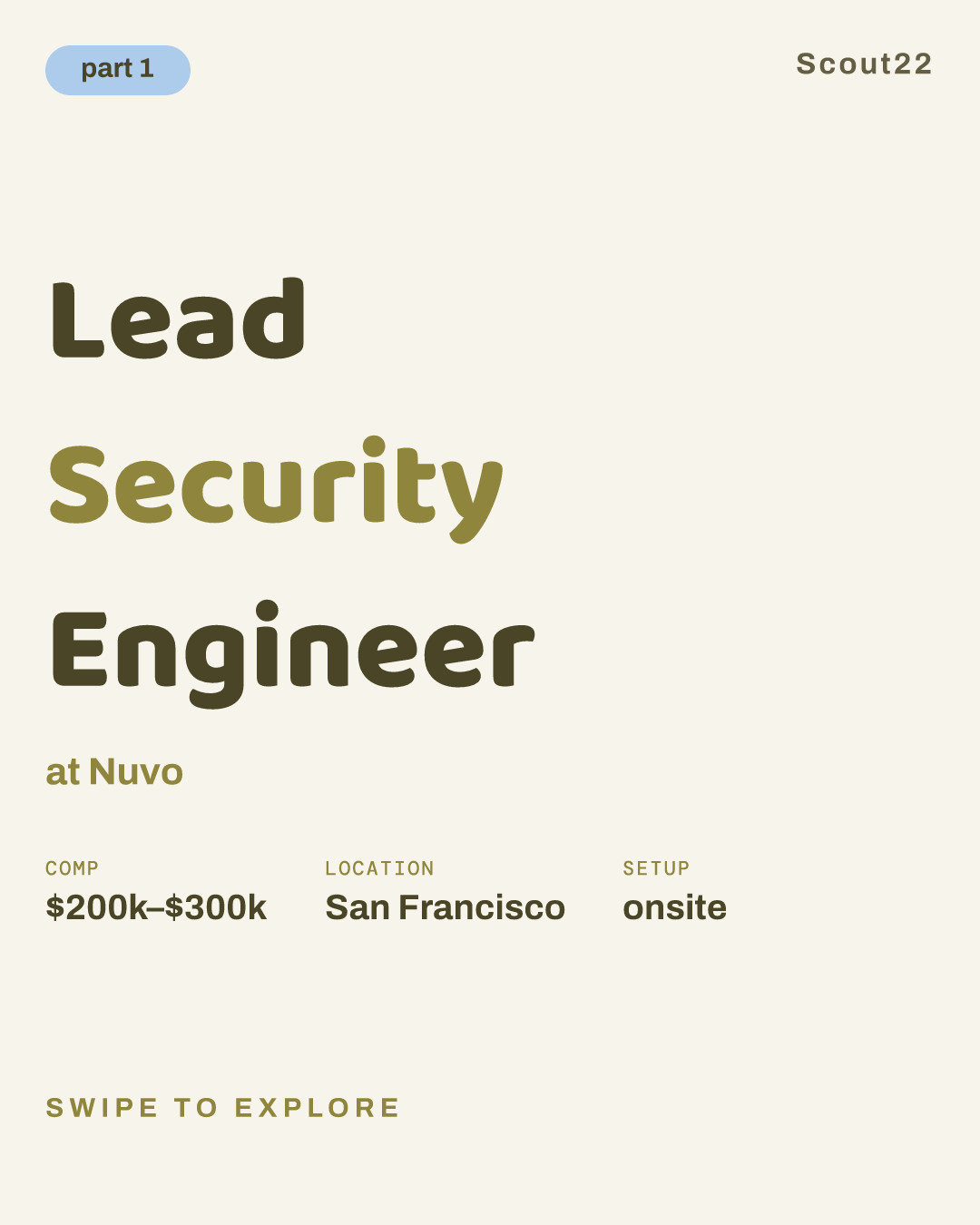 Lead Security Engineer at Nuvo