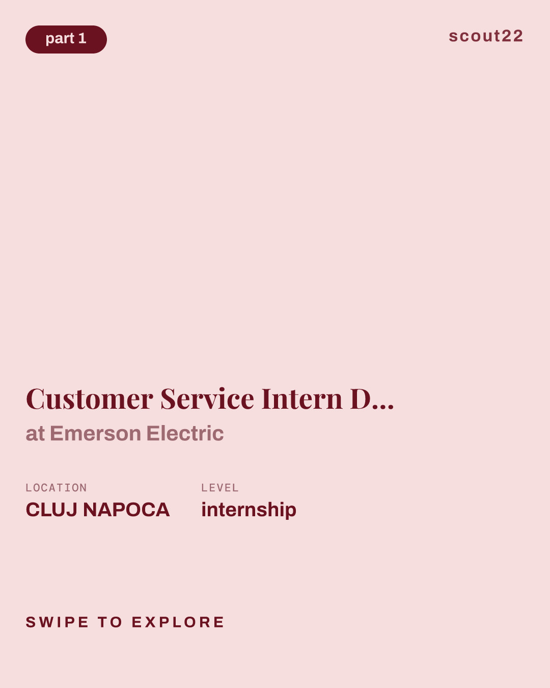 Customer Service Intern Digital Commerce with French, 3 months at Emerson Electric