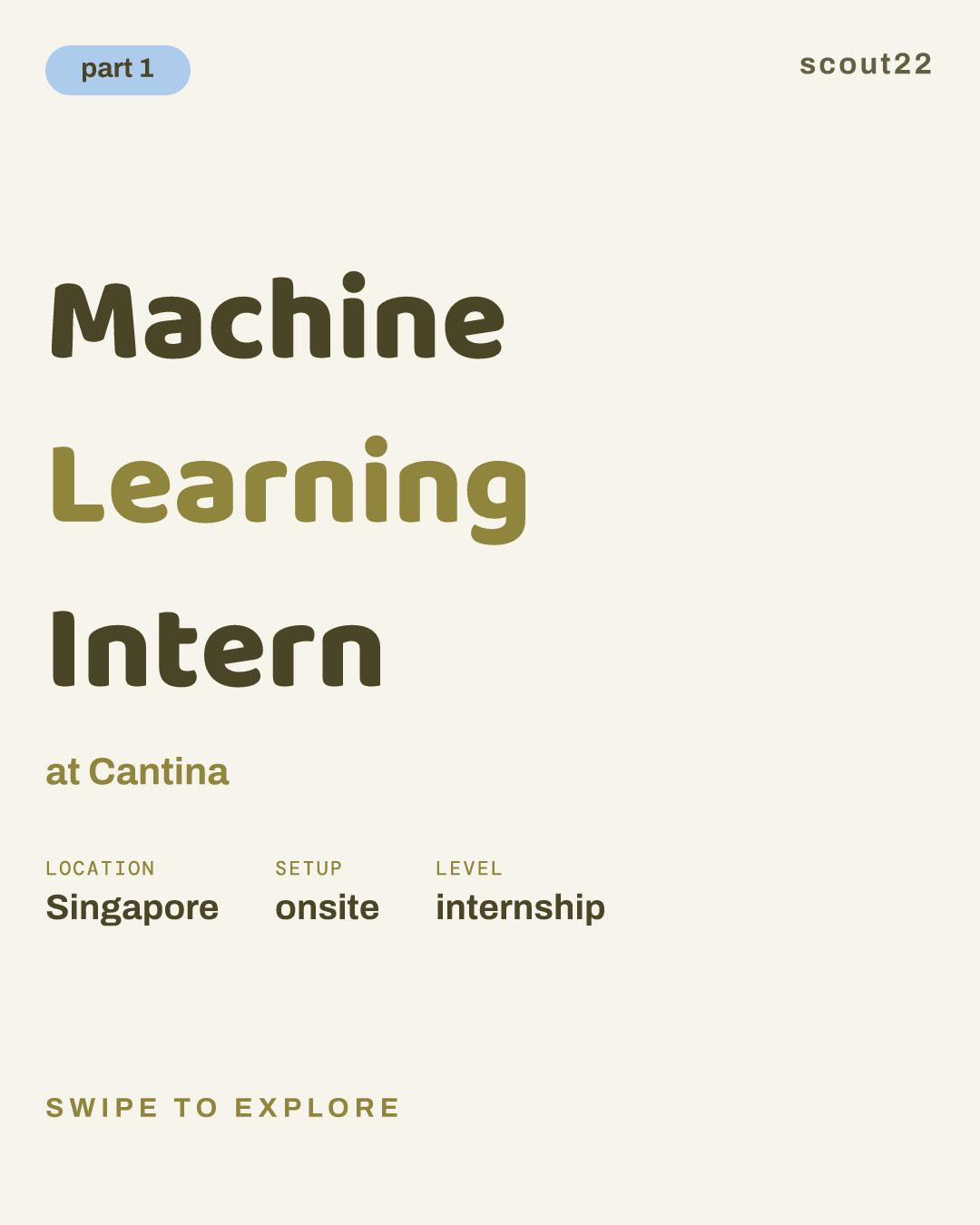Machine Learning Intern at Cantina