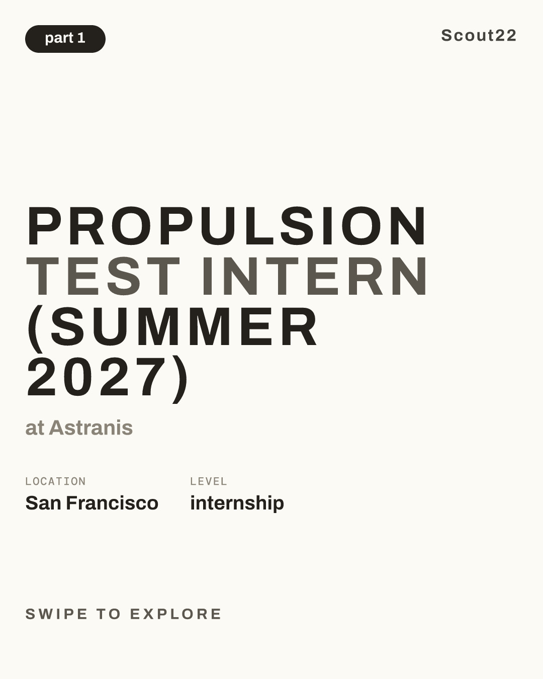 Propulsion Test Intern (Summer 2027) at Astranis