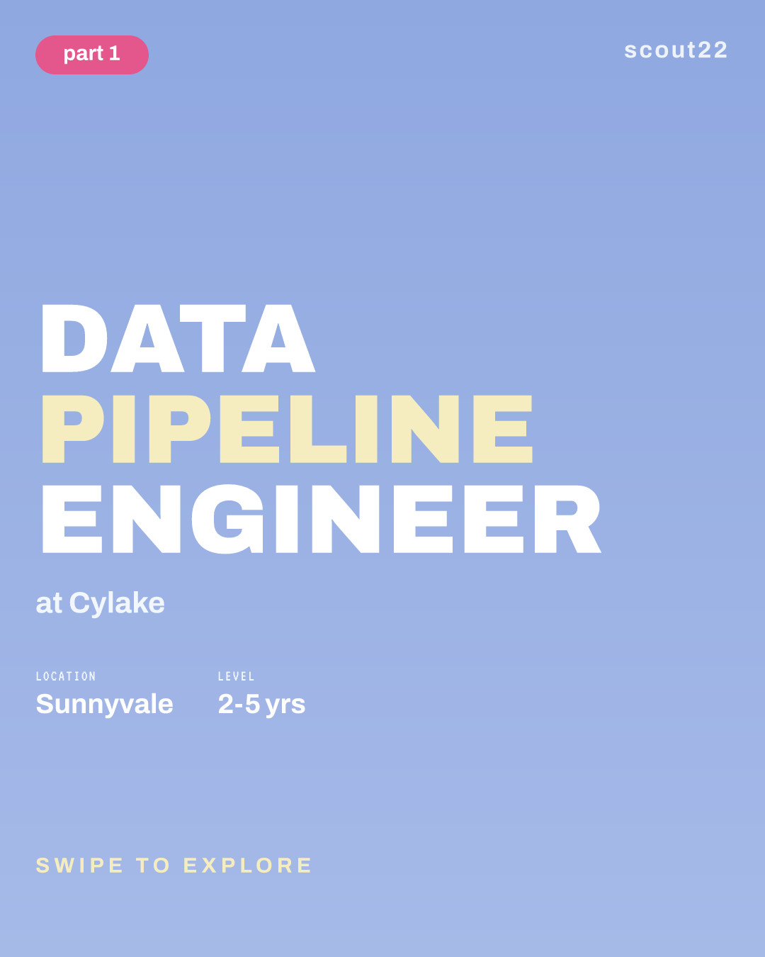 Data Pipeline Engineer at Cylake