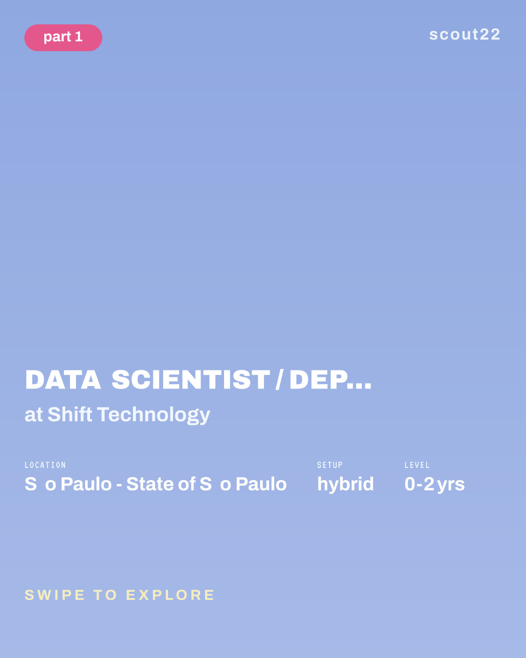Data Scientist / Deployment Engineer at Shift Technology