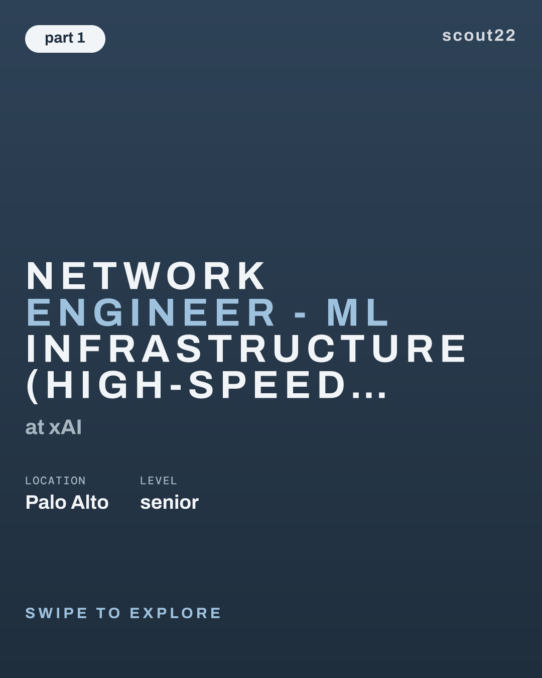 Network Engineer - ML Infrastructure (High-Speed Interconnects) at xAI