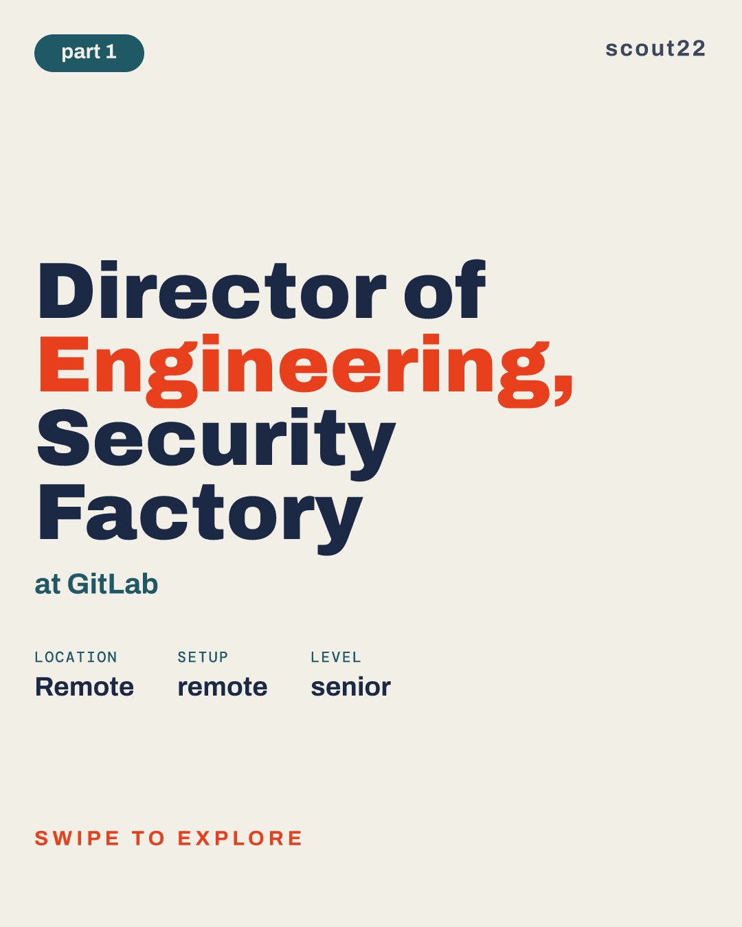 Director of Engineering, Security Factory at GitLab