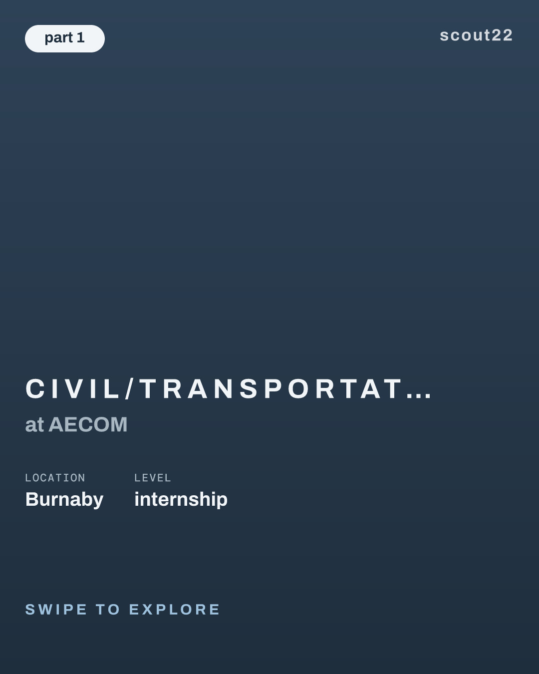 Civil/Transportation Engineering Intern/Co-op at AECOM