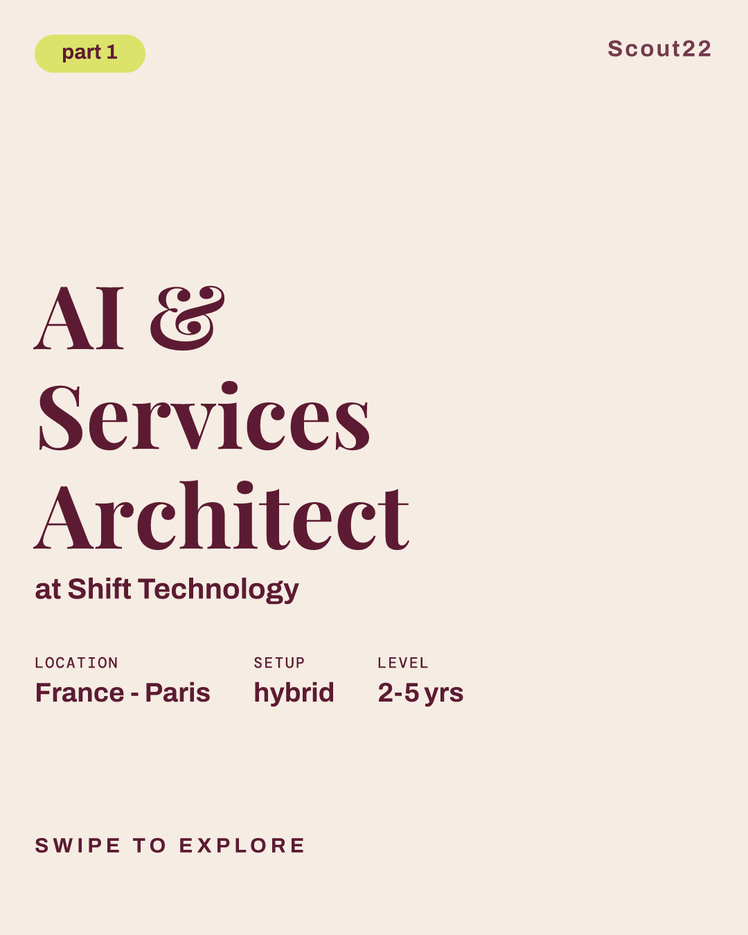 AI & Services Architect at Shift Technology