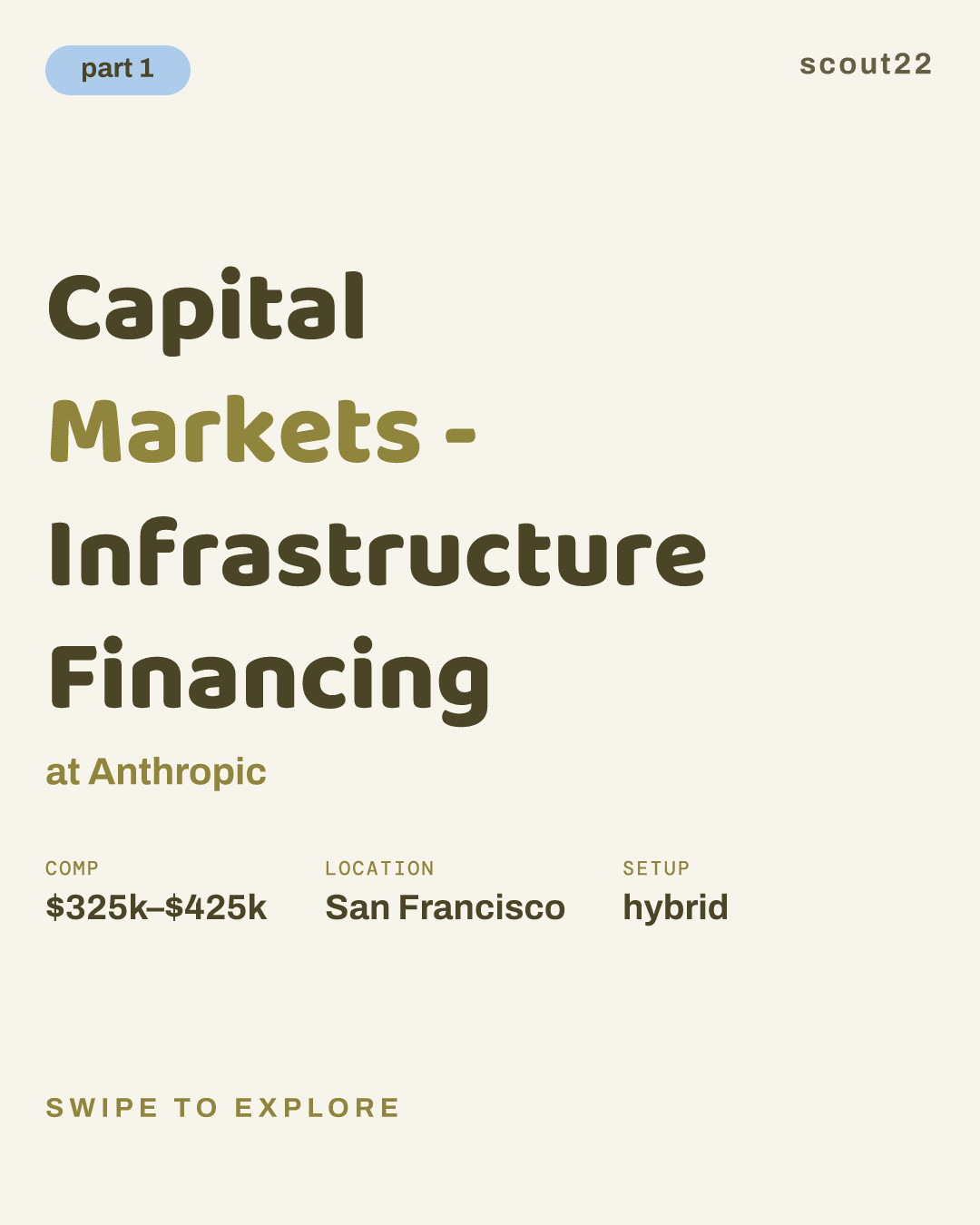 Capital Markets - Infrastructure Financing at Anthropic