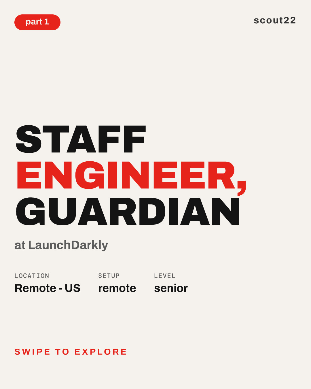 Staff Engineer, Guardian at LaunchDarkly