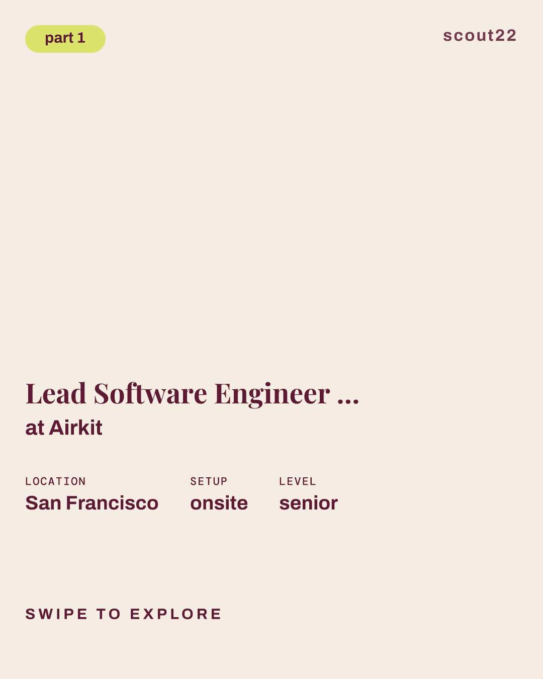 Lead Software Engineer - Platform Services at Airkit