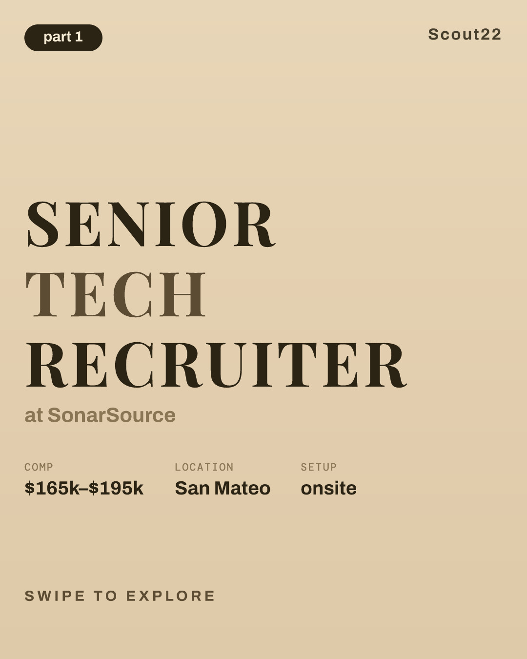 Senior Tech Recruiter at SonarSource
