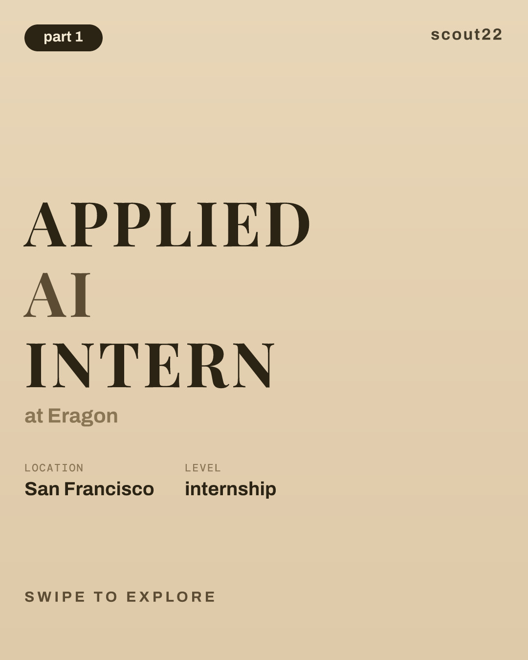 Applied AI Intern at Eragon
