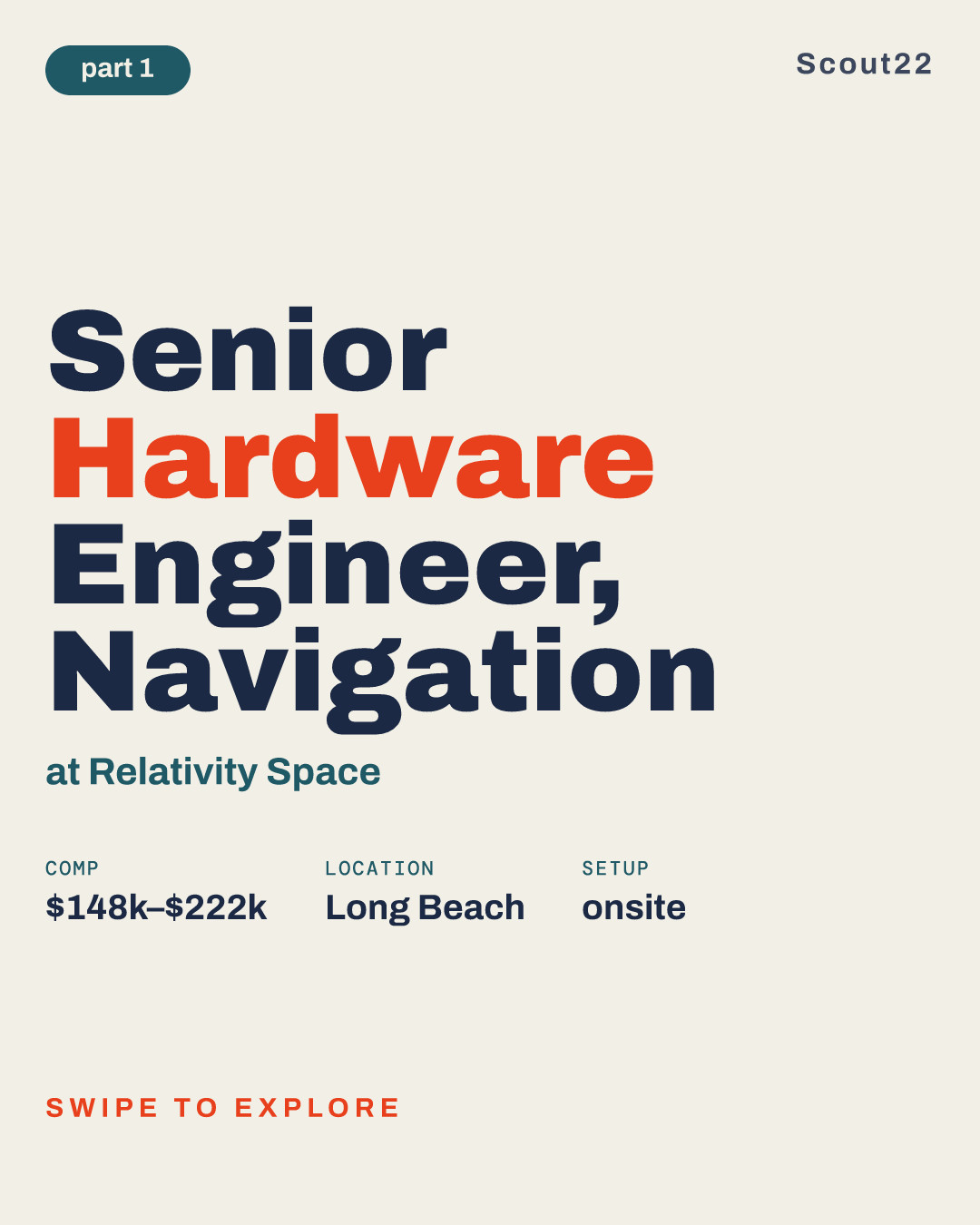 Senior Hardware Engineer, Navigation at Relativity Space