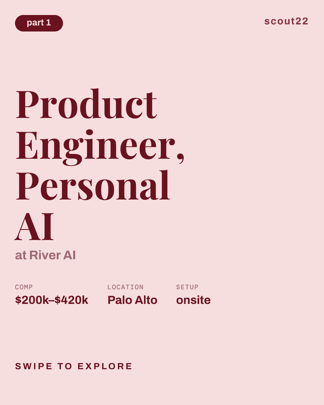 Product Engineer, Personal AI at River AI