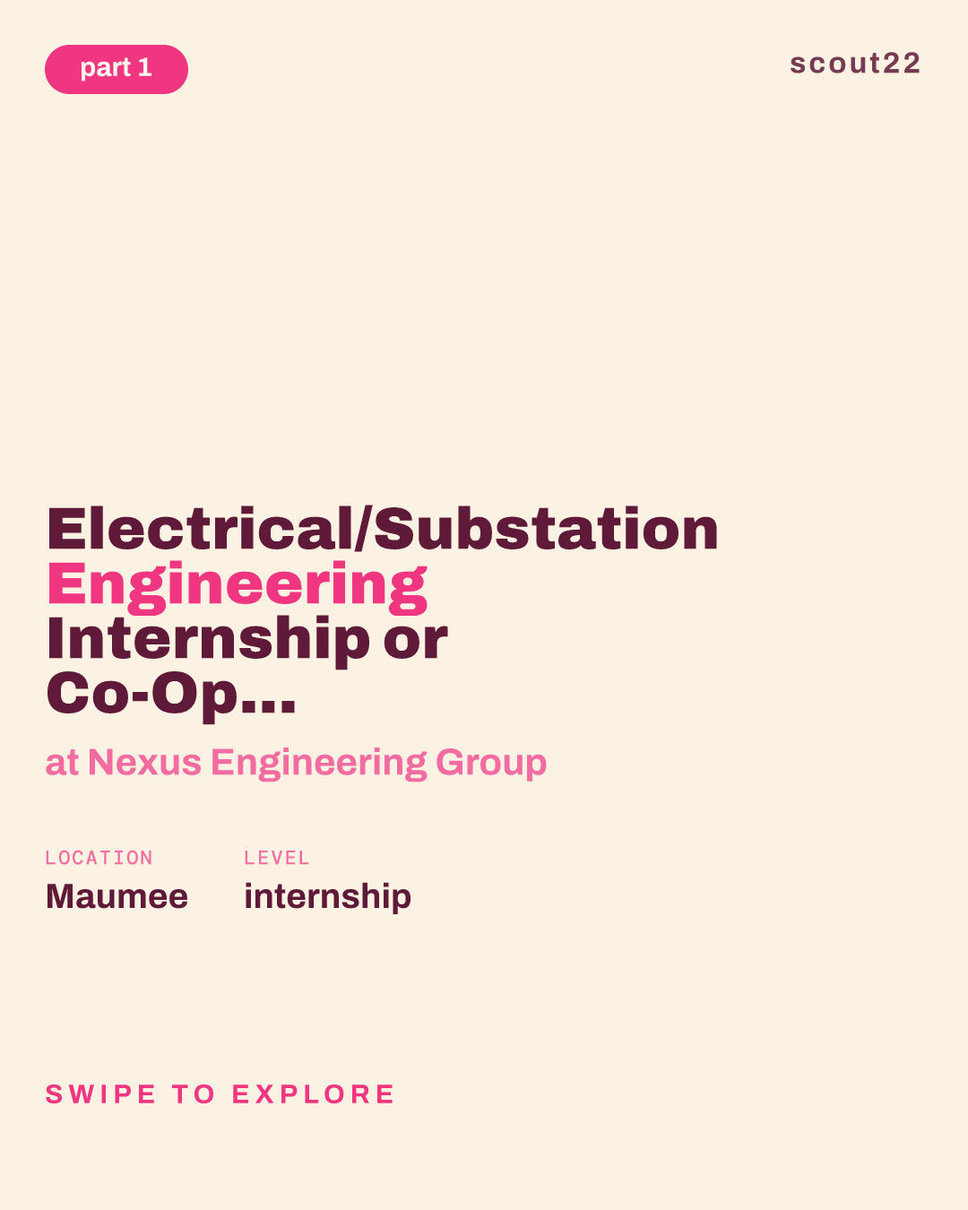 Electrical/Substation Engineering Internship or Co-Op (Summer 2027) at Nexus Engineering Group