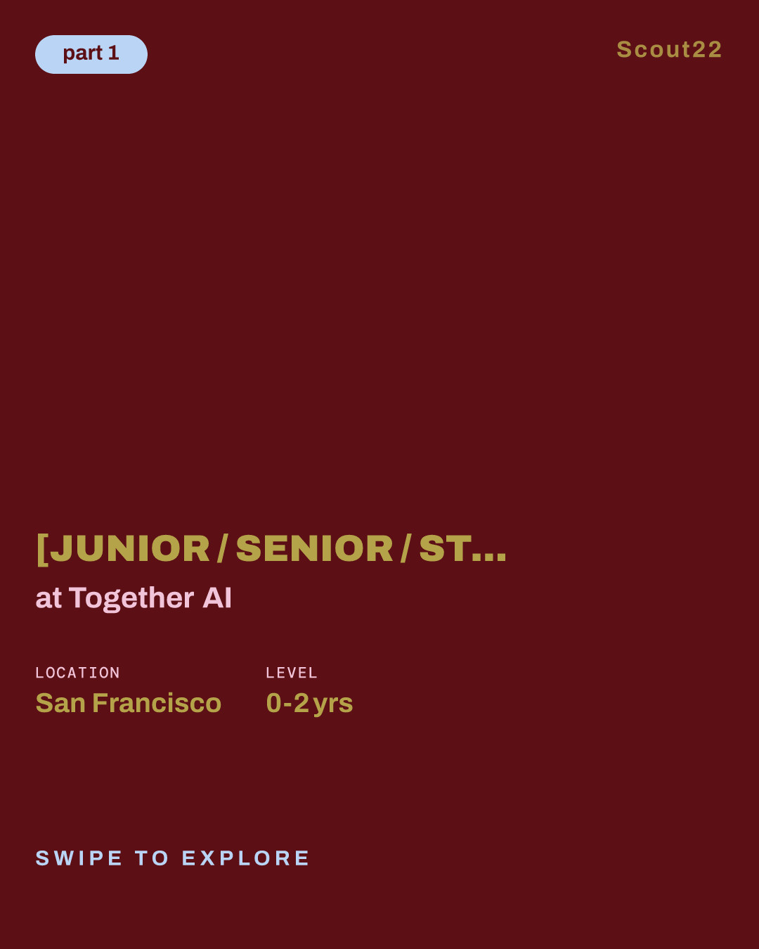 [Junior / Senior / Staff] Software Engineer, Inference / Compute Infrastructure Engineering at Together AI