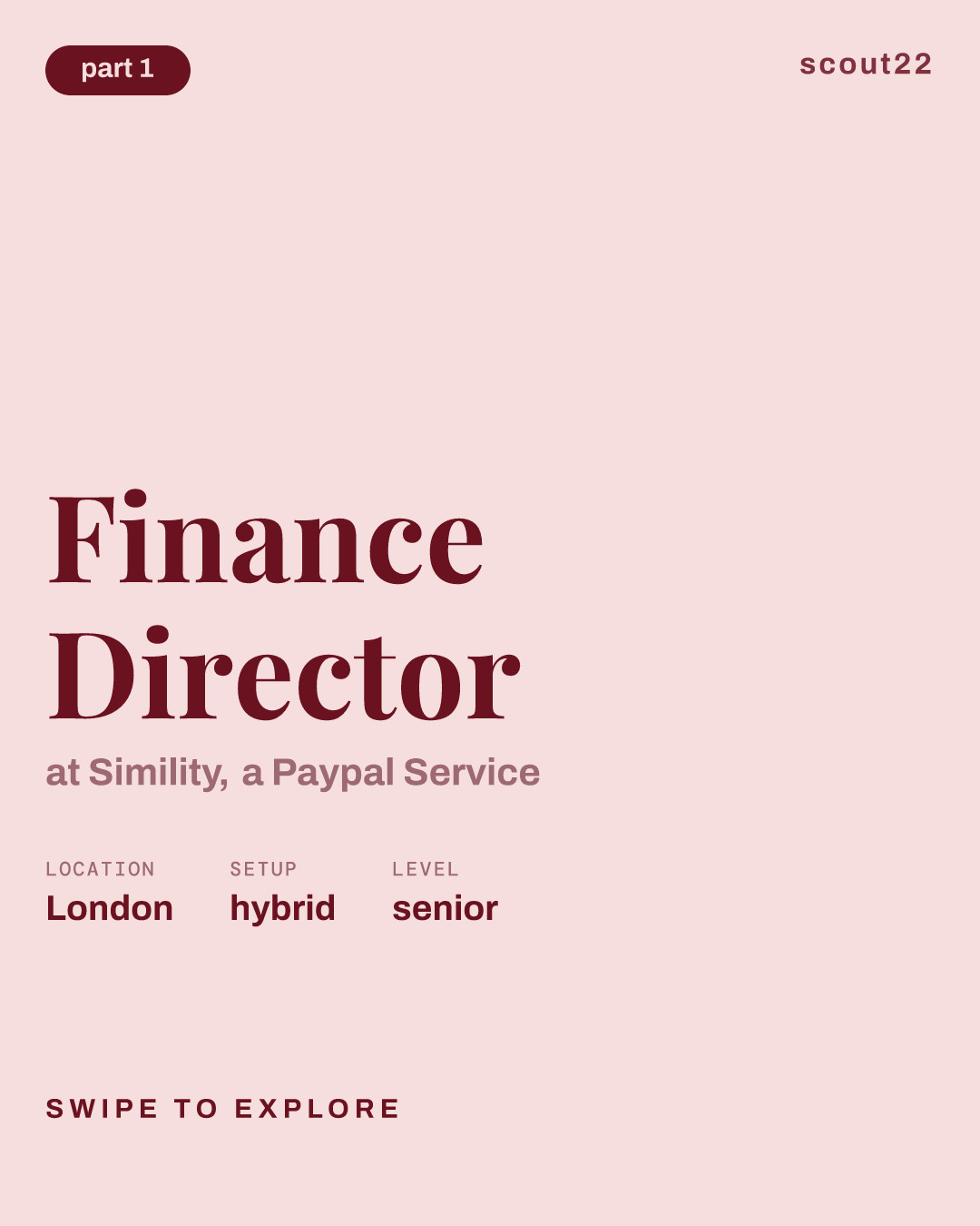 Finance Director at Simility, a Paypal Service