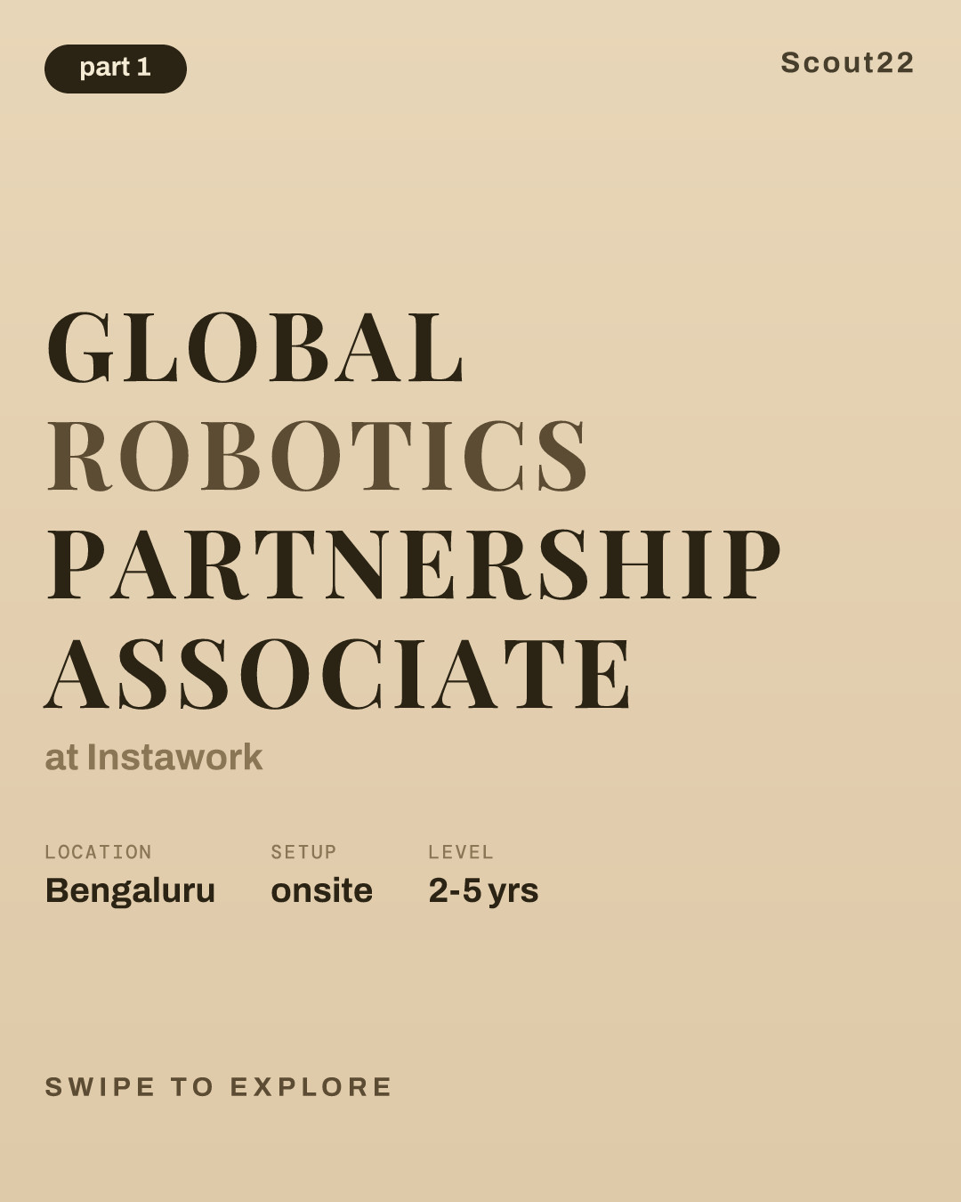 Global Robotics Partnership Associate at Instawork