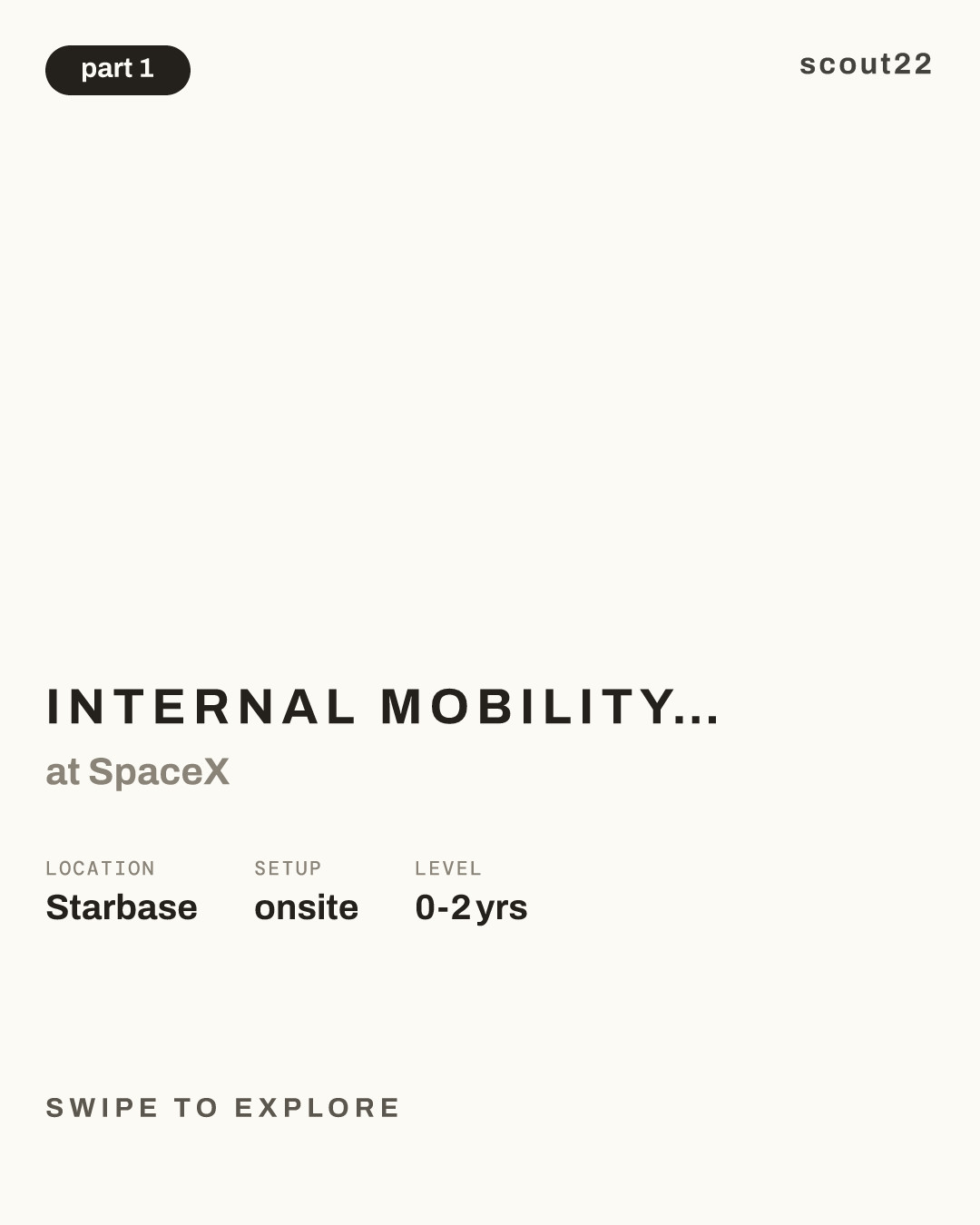Internal Mobility Analyst (Recruiting) - Starbase at SpaceX